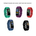 thumbnail image 2 of Hi,Fancy Bracelet Intelligent de Sport à Commande Tactile, Traqueur de Course et de Mise en Forme, Moniteur de Fréquence Cardiaque et du Sommeil, Bracelet Réveil pour l'Extérieur, Violet, 2 of 8