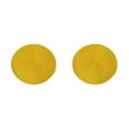 thumbnail image 1 of ZheElen Napperons Ronds Robustes et Durables pour Table Polyvalente Légère Jaune 2ensemble, 1 of 6