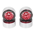 thumbnail image 1 of 4 llantas RC Beadlock de 1,9 pulgadas, bujes de rueda de aleación de aluminio para Axial SCX10 90046 AXI 03007 1/10 RC Crawler rojo, 1 of 12