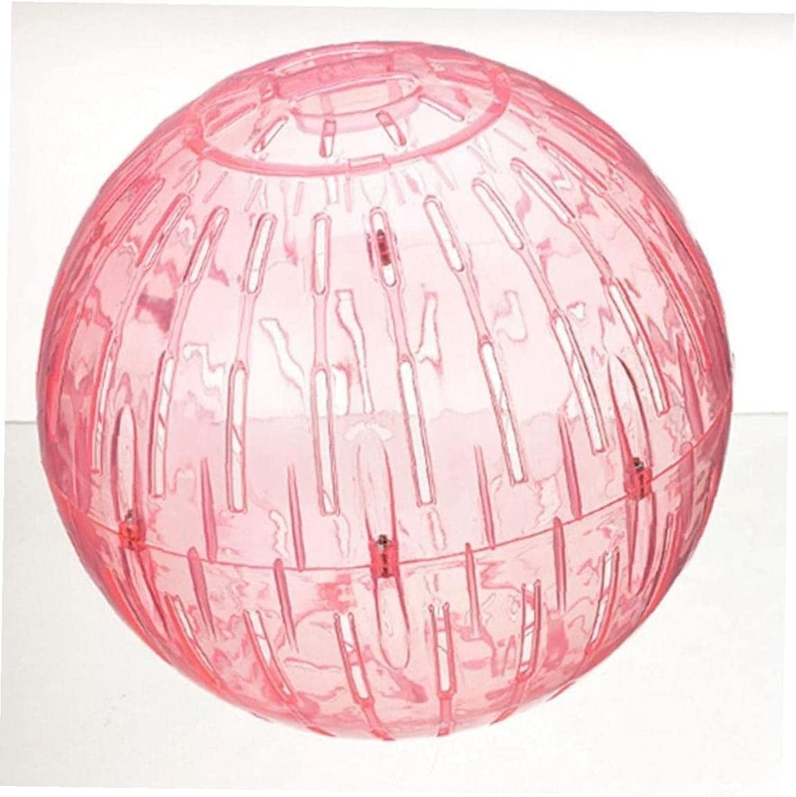 Hamster Running Ball 19cm Small Pet Exercise Toy, Plastic Play Ball for Guinea Pig Hedgehog Random Color