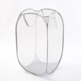 thumbnail image 2 of Laundry Basket Collapsible Pop Up Mesh Laundry Baskets Laundry Bag Collapsible Laundry Hamper, 2 of 5