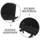 thumbnail image 3 of unbranded Black Banquet Party Soft Comfortable Small Hat for Festival and Costume Accessories, 3 of 8