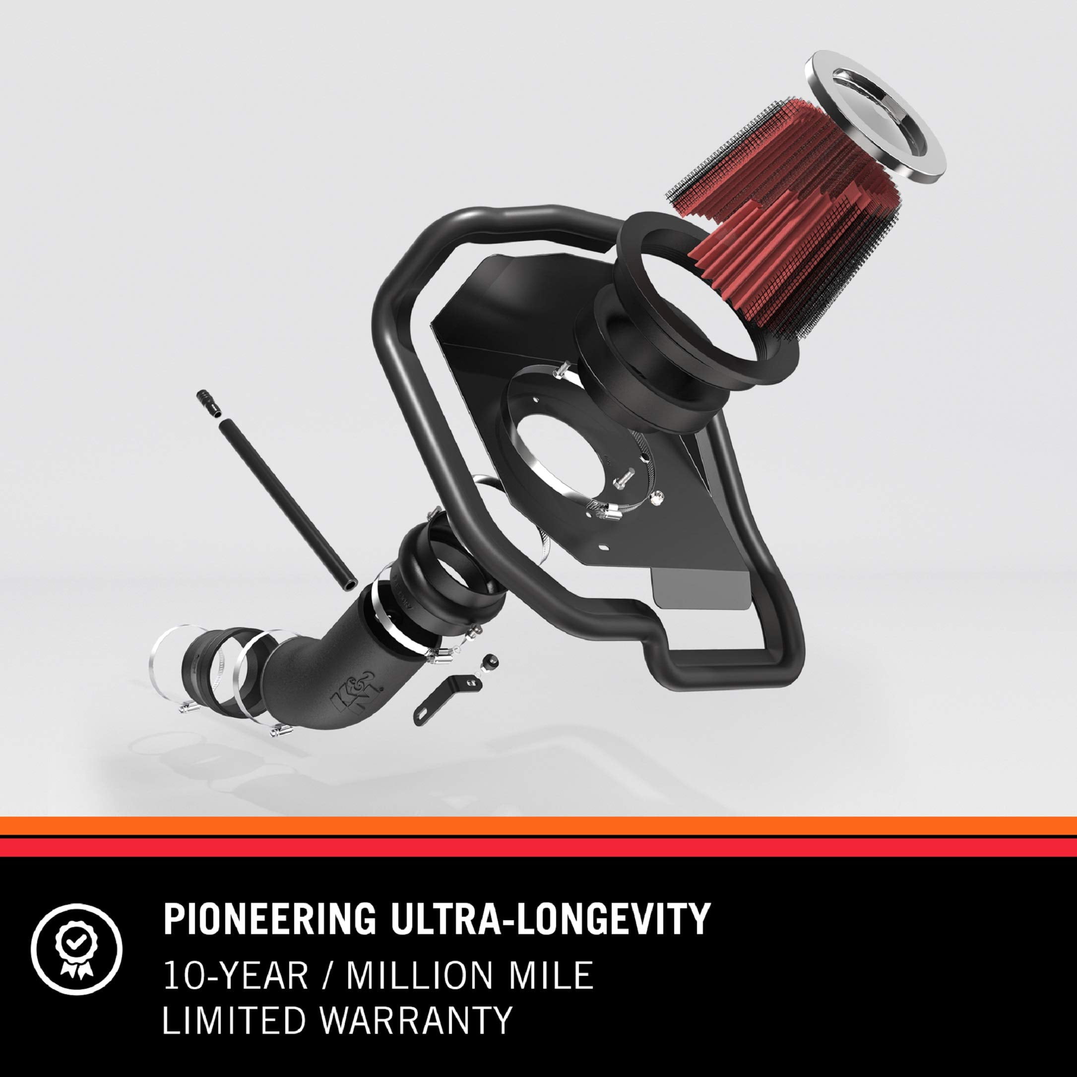 K&N Performance Cold Air Intake System: Easy Installation, Engineered to Maximize Airflow, Boost Horsepower & Torque, 57-2590