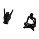 thumbnail image 5 of Escultura De Roca Con Gestos Para La Decoración Moderna De Apartamentos, Dormitorios Y Restaurantes, Y Estatua De Pensador Abstracto Para Estanterías De Mesa, Salas De Estar Y Oficinas., 5 of 8
