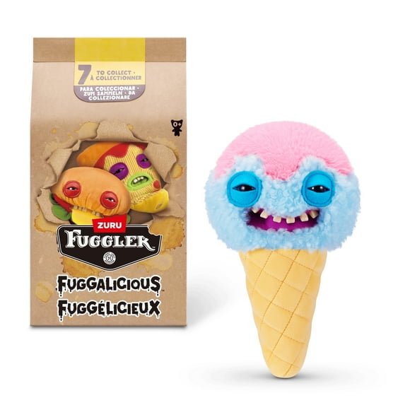 Fuggler Fuggalicious 9 inch (Assorted), Funny Ugly Monster Stuffed Animal Toy by ZURU
