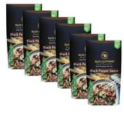 (6 pack) Blue Elephant Royal Thai Cuisine Black Pepper Sauce 8.8oz Ready to Heat