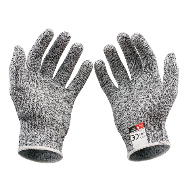 Riwesomey Guantes anticorte Equipo de protección Manoplas de pesca Protección práctica para las manos Resistencia al desgaste Antiarañazos Suministros Artesanía Type1 XS Riwesomey TO009966-02