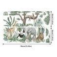 812 years old boy's room stickers stickersIndependence Day Animal Elephant Panda Giraffe