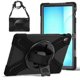 thumbnail image 3 of Silicone TPU PC Case with Kickstand and Shoulder Strap for 10 Inch Tablets, 3 of 5