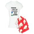 thumbnail image 1 of CafePress - Friends Golf Sober - Women's Light Pajamas, 1 of 1