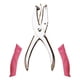 thumbnail image 4 of Zoll Lochdurchmesser Locher-Handstanze mit rosa Griff für Bastelpapier, 4 of 6