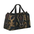 thumbnail image 2 of Easygdp Ball Phyton Snake Bolsa de Gimnasio, Bolsa de Viaje Duffel, Bolsa de Fin de Semana con Compartimentos, Bolsa de Mano para Noche, 2 of 7