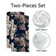 thumbnail image 2 of GZHJMY Roses flower pattern, Bath Shower Towels Set of 2 for Bathroom -Soft Microfiber Hand Towel Absorbent Soft Decorative Face Towel for Kids 30 x 15 inch, 2 of 6