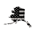 thumbnail image 1 of Alaska State (N4) Distressed Flag Vinyl Decal Sticker Car/Truck Laptop/Netbook Window, 1 of 1