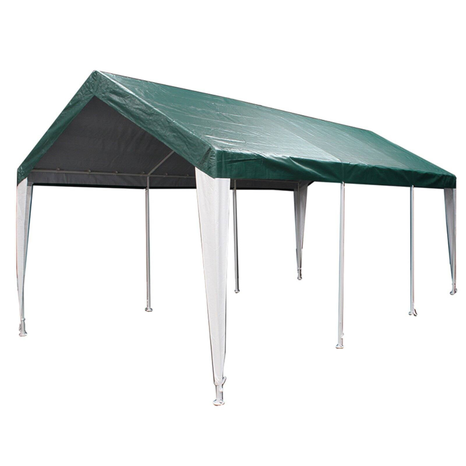 King Canopy HERCULES 10X20 Canopy w/ GREEN/WHITE Cover