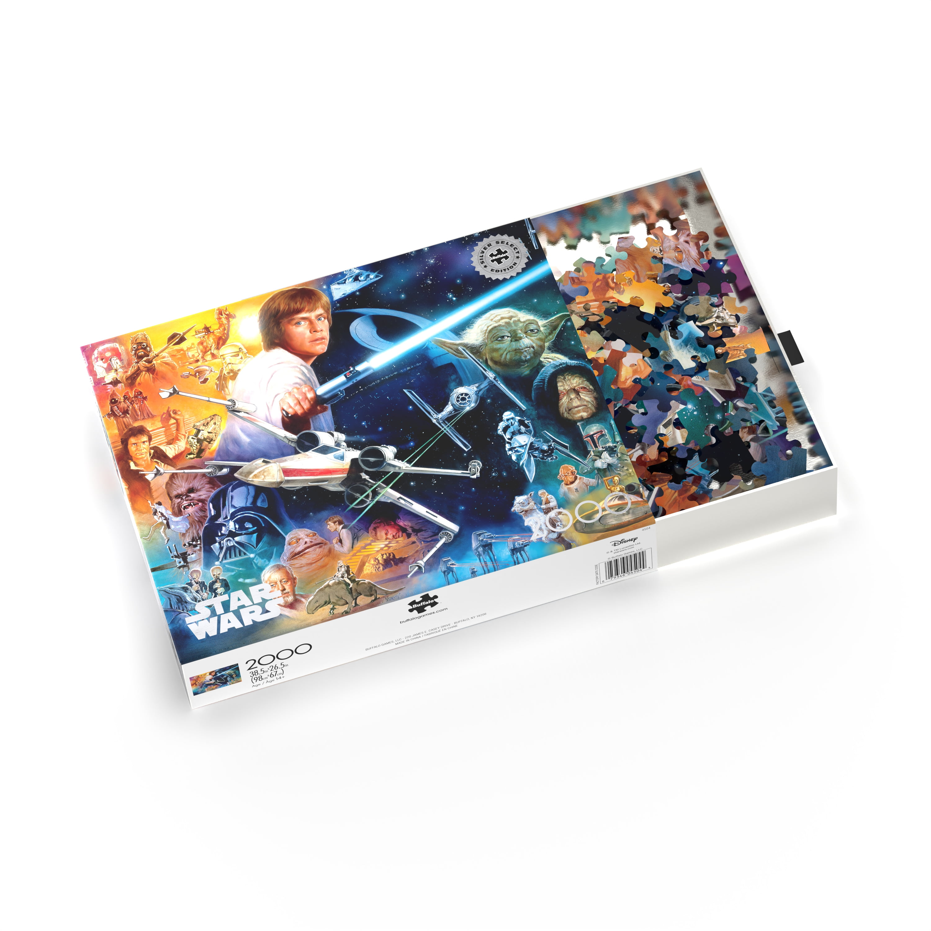 Buffalo Games 2000-Piece Silver Select The Force is Strong Interlocking Jigsaw Puzzle for Adults Ages 14+