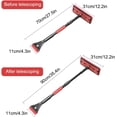 thumbnail image 3 of HUGFEGWE Ice Scraper,Abrasion Resistant Snow Brush Retractable Defrosting Tools for Snow Frost Removal CA919-164295, 3 of 9