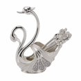 thumbnail image 1 of Premium Alloy Swan Dinnerware Set with 6 Spoons, Long Lasting Mirror Polishing, Versatile Use for Dining Parties, Decorative Swan Base Holder or Stirring Mixing Coffee Desserts, 1 of 7