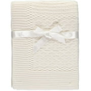 Baby Dove Unisex Baby Patchwork Knit Blanket