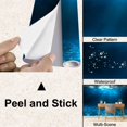 thumbnail image 4 of Peel and Stick Wallpaper Waterproof Blue deep water abstract natural Wall Mural Decor Self Adhesive and Removable 100in x 144in, 4 of 8