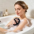 thumbnail image 5 of TAROFIIH Silicone Bath Ball with Finger Strap â Soft Textured Silicone Shower Scrubber with Non- Strap, Rich Foam Body Exfoliator for Men Women, Gentle Daily Body Cleansing for Smooth Skin, 5 of 6