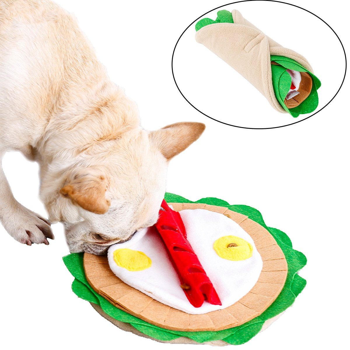 Paw 5 Dog Snuffle Mat for Dogs Small Dog Toys Interactive, Boredom &  Anxiety Premium Feeding Mat for Slow Eating & Smell Training, Dog Brain Toy