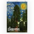 thumbnail image 3 of Sequoia National Forest, California, Starry Night National Park Series (24x36 Giclee Gallery Art Print, Vivid Textured Wall Decor), 3 of 3