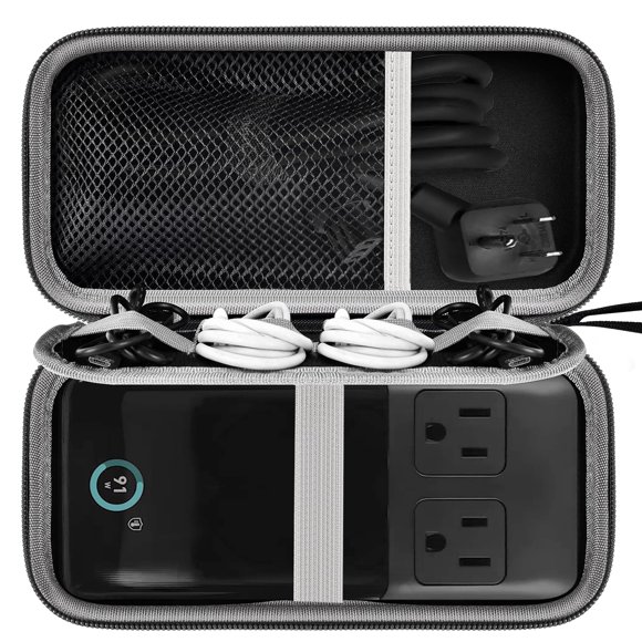 Funda de viaje Comecase para cargador USB C 6 en 1 Anker 727/Prime