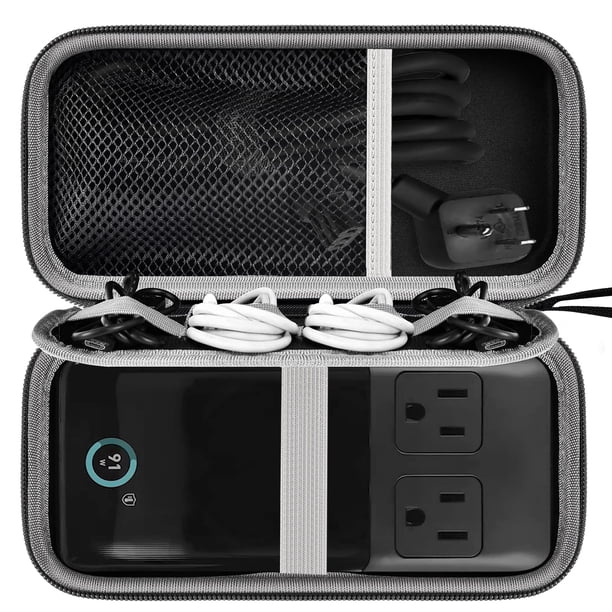Funda de viaje Comecase para cargador USB C 6 en 1 Anker 727/Prime
