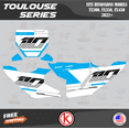 thumbnail image 3 of Kalair GFX Graphics Kit for Husqvarna TX300 FX350 FX450 (2023+) Toulouse Series, 3 of 5