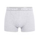 thumbnail image 2 of ellesse Men's Boxer Shorts HALI, 3-pack - Fashion Trunks, Logotipo, Algodón Stretch Negro/Gris/Blanco 2XL (2X-Large), 2 of 4