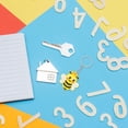 thumbnail image 3 of 24 llaveros de abeja con diseño de abeja de dibujos animados, para fiestas de cumpleaños infantiles, decoraciones para baby shower., 3 of 8