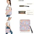 thumbnail image 3 of ZUXONGSY Dinosaur Rainbow Print 2 Pcs Bucket Purse Set for Women Fashion Bucket Crossbody Bag Set Lightweight Crossbody Handbag with Leather Wallet for Workout, 3 of 4