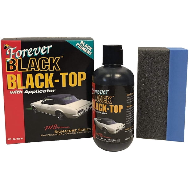 Gel Convertible Top Restorer Forever Black Black-Top 240 ml