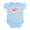 Sky Blue, variant on CafePress - Beckham (Red Vintage) Infant Bodysuit - Baby Light Bodysuit, Size Newborn - 24 Months