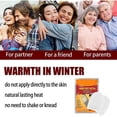 thumbnail image 4 of Portable Warm Foot Patch Self-heating Insole Paste Multipurpose Body Foot Warmer Sticker, 4 of 5