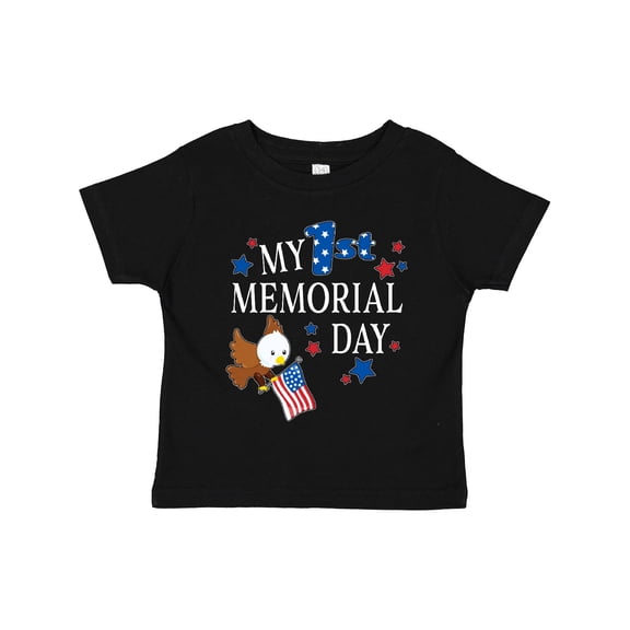 Inktastic My First Memorial Day- eagle Boys or Girls Toddler T-Shirt