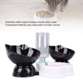 thumbnail image 3 of Double Cat Feeding Bowl and Water Dispenser Set Large Diameter Automatic Pet Bowls Cat Water Feeder Large Capacity for Cats Neck Guard Convenient Pet Feeder Kit, 3 of 7