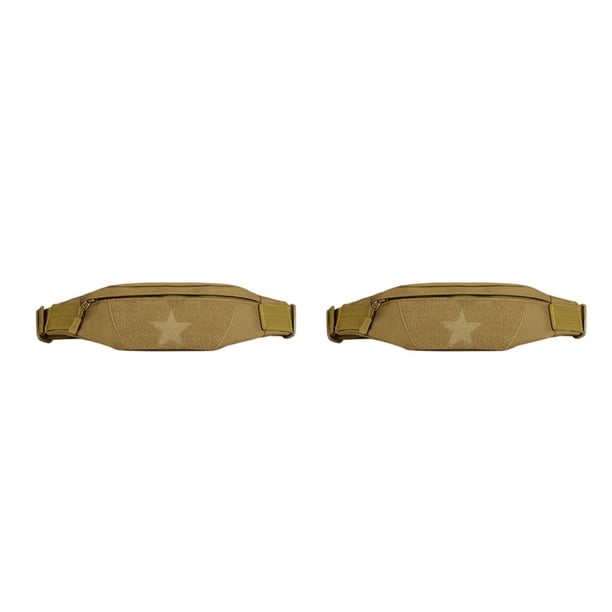 Eigraketly Riñonera de bolsillo grande para exteriores, riñonera con cremallera Invisible, accesorios ajustables para hombre, riñonera, Type2 NO2