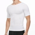 thumbnail image 3 of Camiseta para Caballero Compraymas Slim Fit talla XXL color blanco con manga corta, 3 of 5