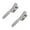 A, variant on Stainless Steel Fried Fish Tongs,2-in-1 Grill Clamp & Flipper with Curved Handle for Easy Grip,Non-Stick Stainless Steel Spatula with Clamp,Ideal for Grilling,Frying,Camping,Perfect for Cooks & BBQ