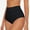 Black, variant on Women High Waist Swim Pants Athletic Booty Shorts for Active Full Coverage Beachwear Workout Shorts Stylish Swim Briefs for Fitness Swimming