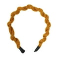thumbnail image 3 of Unique Bargains 1 Pc Headband Colorful Cable Knit Hair Accessories for Women Ginger, 3 of 5