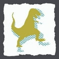 thumbnail image 2 of Bailey, Ann 15x15 White Modern Wood Framed Museum Art Print Titled - Dino 2, 2 of 4