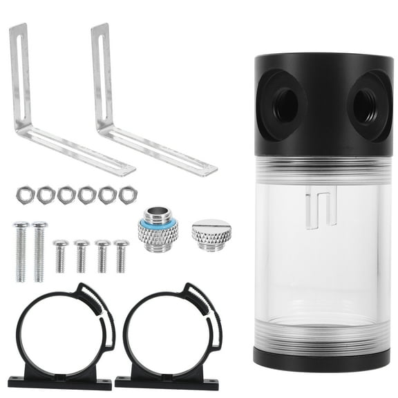 hongheyi 1 Set Water Cooler Tank Water Cooling Radiator Reservoir Liquid Cooling Tank