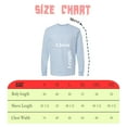 thumbnail image 5 of Gildan Men's Heavy Cotton Long Sleeve T-Shirt, 100% Cotton, Adult T-Shirt, Classic fit Tee, Light Blue, M, 5 of 5