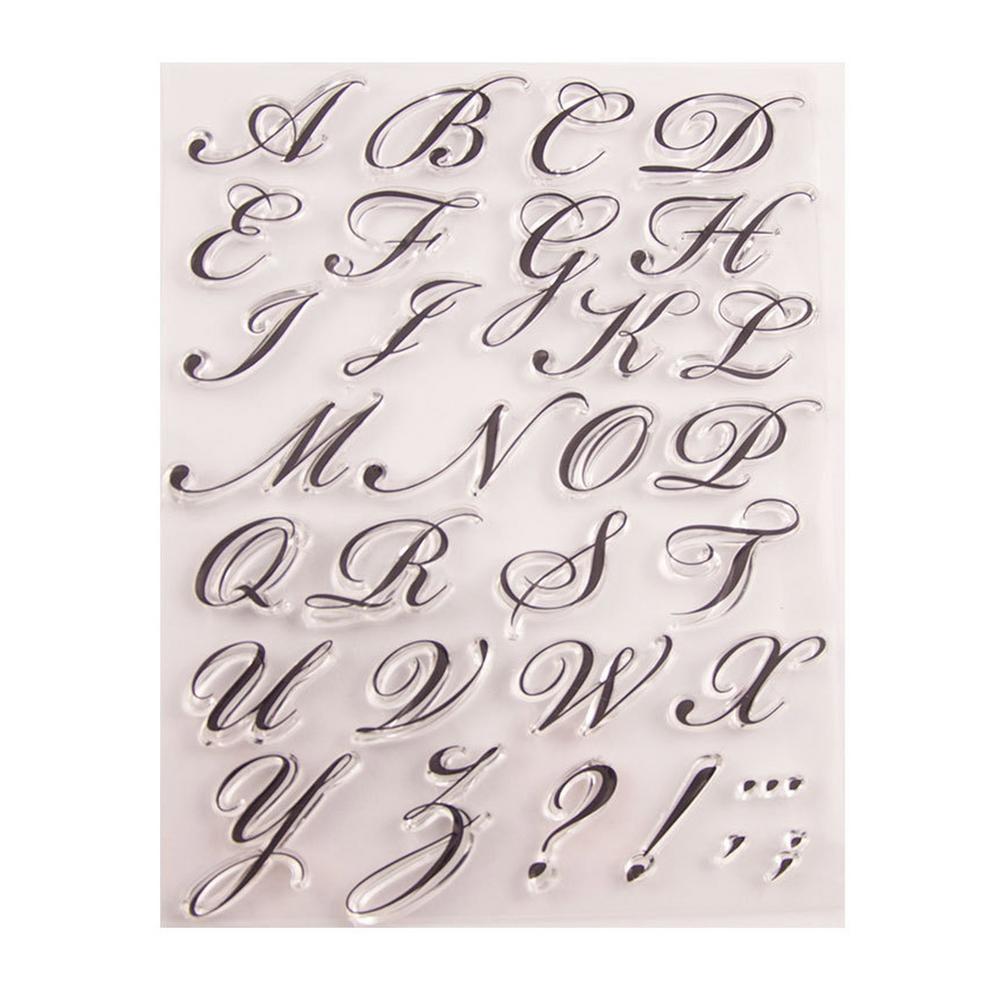 DIY Cake Alphabet Stamp Set Letter Shape Fondant Cake Stamp Mold