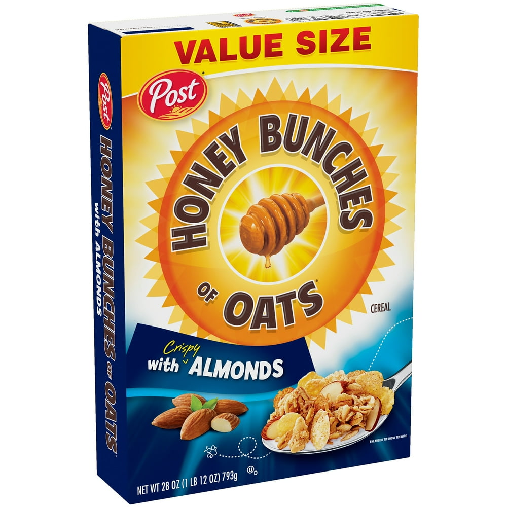 Post® Honey Bunches of Oats with Crispy Almonds Cereal 28 oz. Box