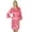 Pink-1, variant on Bimba Women Short Satin Robe Getting Ready Bride Bridesmaid Robes Coverup Gift
