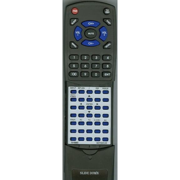 Replacement Remote for POLAROID 5041809100, RT5041809000, PLA4250A